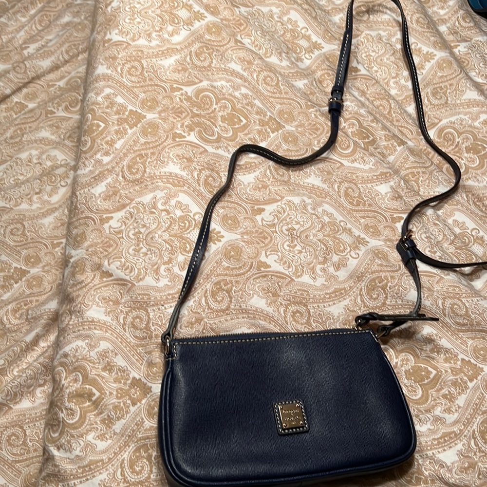 Navy blue Dooney & Bourke Crossbody